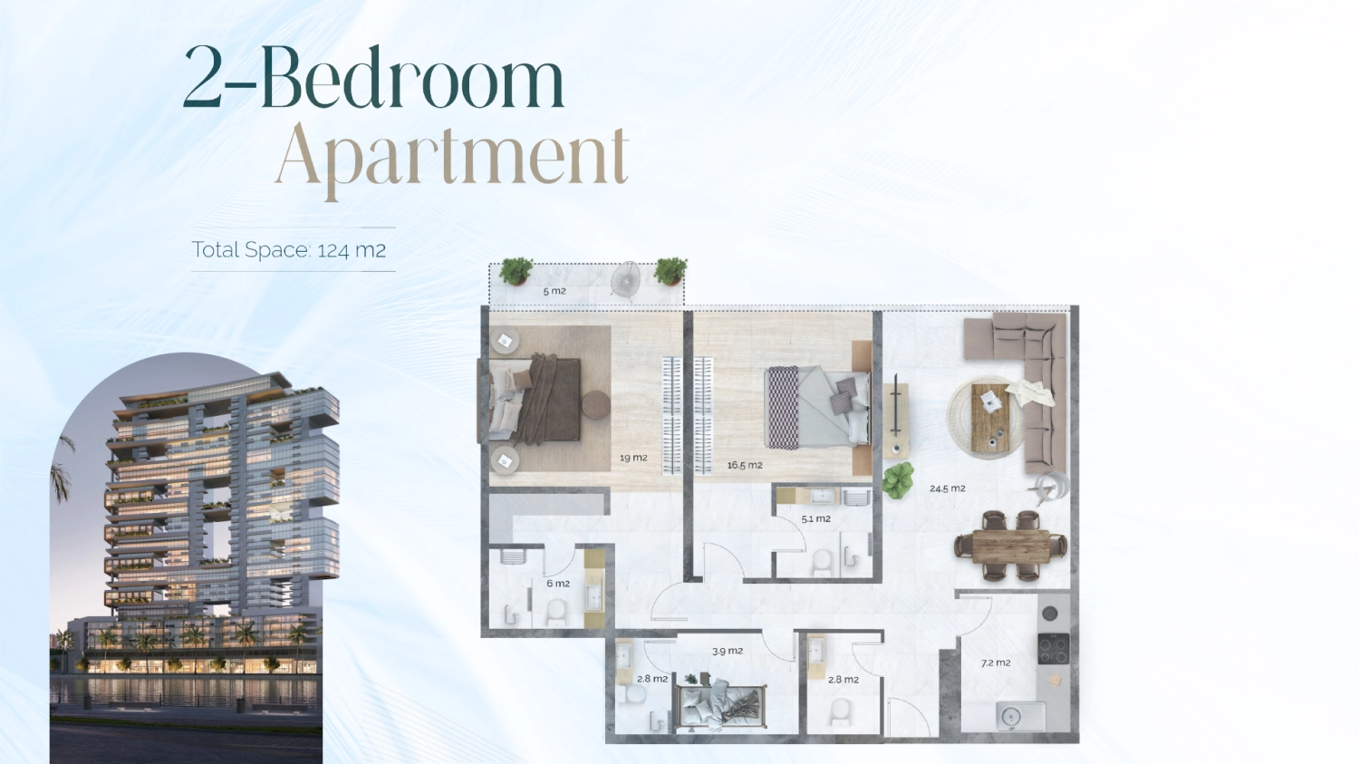 2 BR - Type B